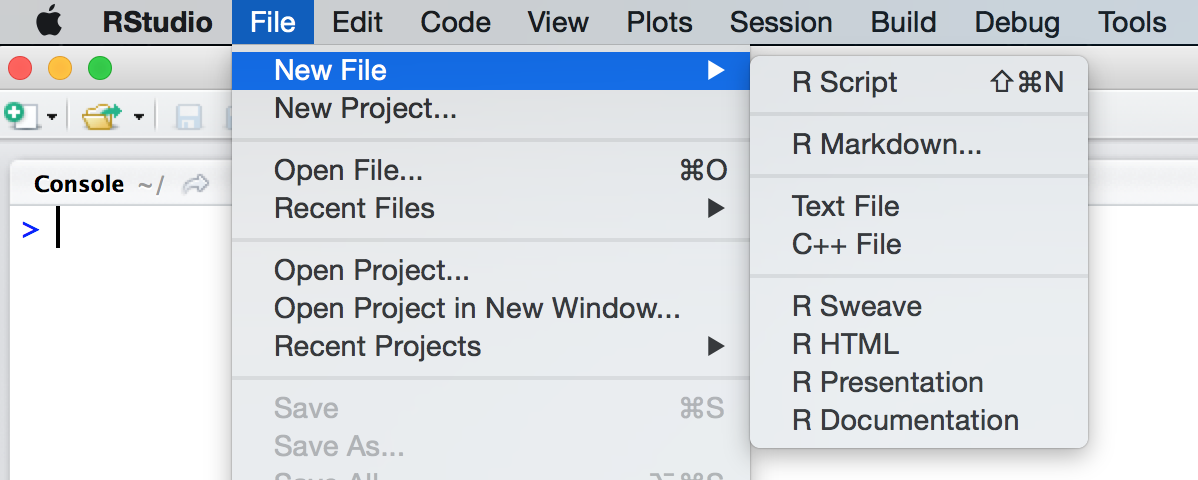 Editing and Executing Code in the RStudio IDE – Posit Support