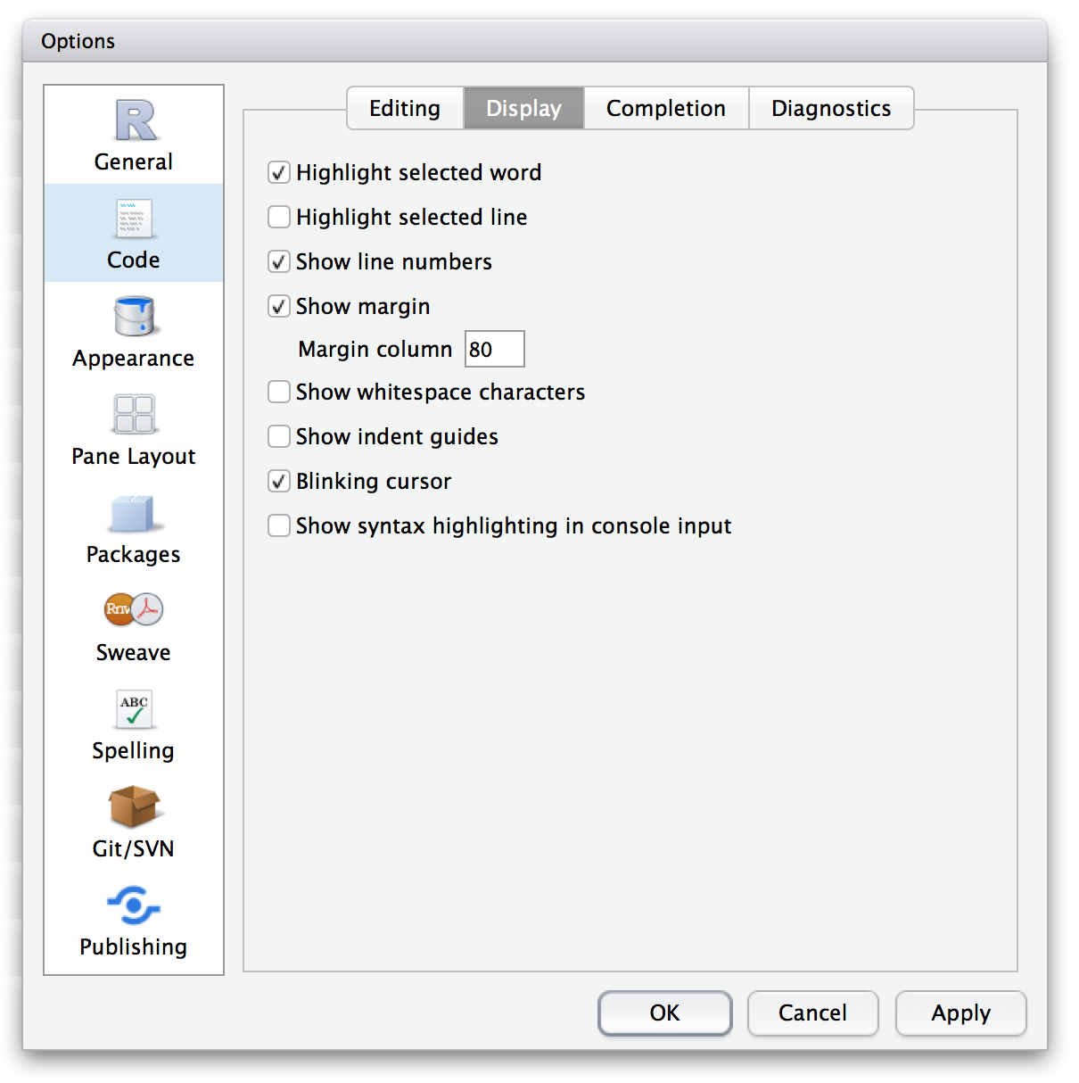 Customizing the RStudio IDE – Posit Support