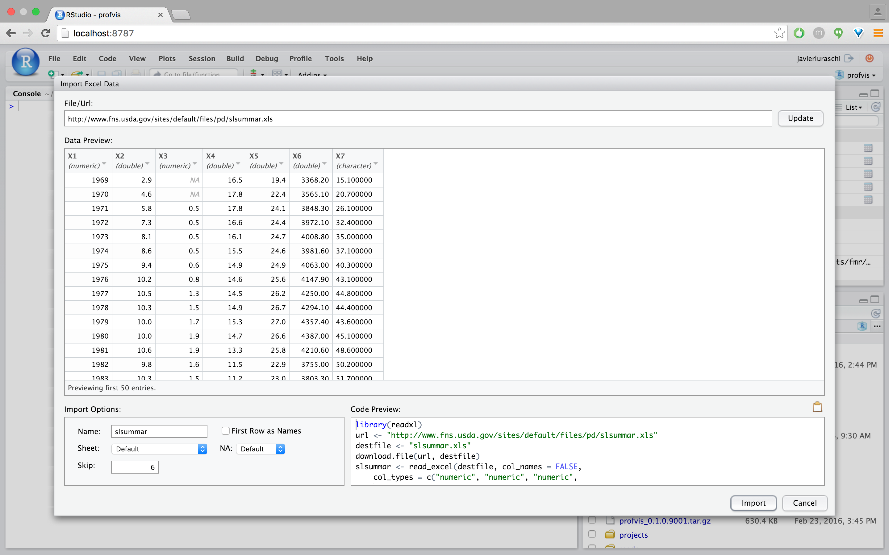 Что нужно сделать в первую очередь чтобы запустить новый проект в rstudio